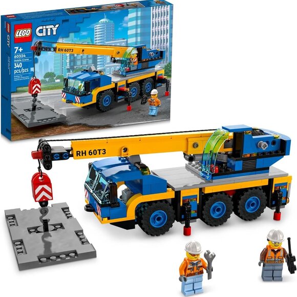 Lego Brand New City Mobile Crane 60324 - Picture 1 of 9